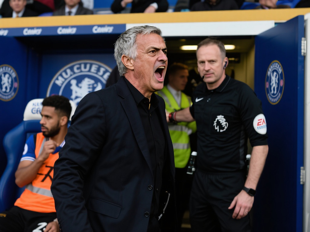 惊爆!穆里尼奥赛后直闯裁判更衣室,警告土耳其裁判执法恐酿大祸 不可否认,穆里尼奥的“狂人”标签既是他的