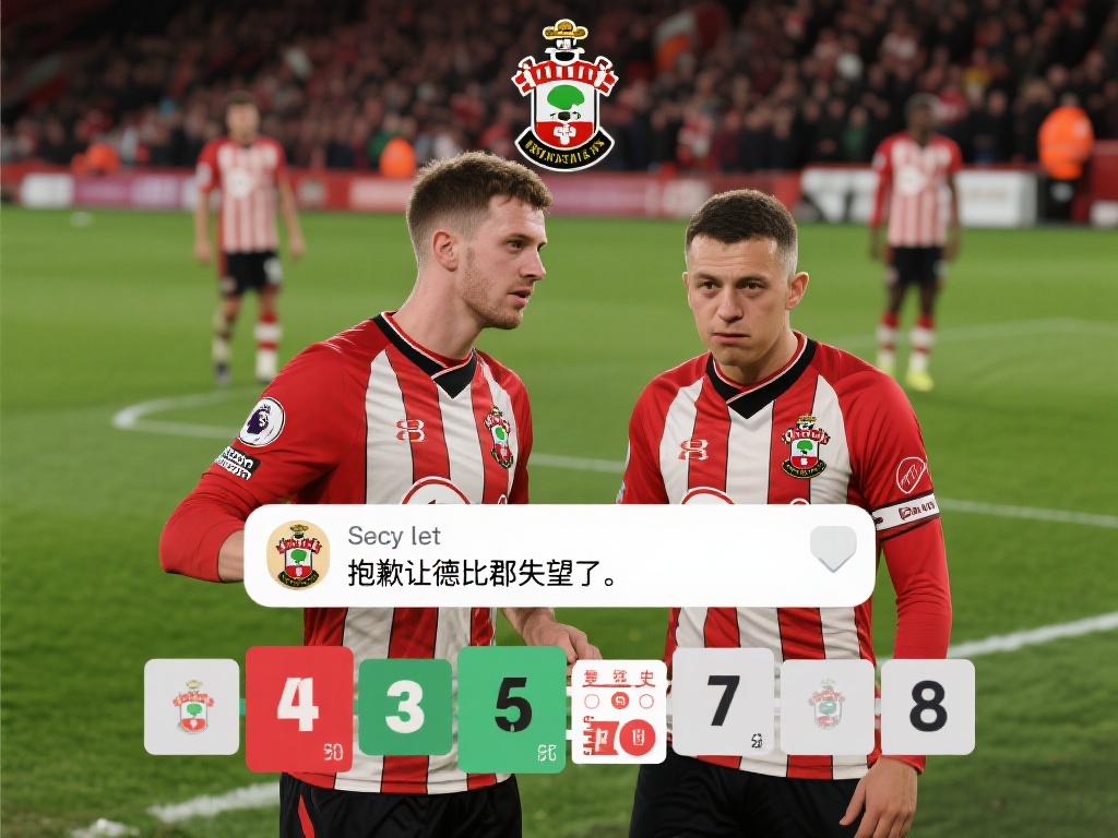 “圣徒打破英超最低分纪录,官方幽默致歉:对不起,德比郡!” 在英超联赛的历史长河中,积分榜的底部总是