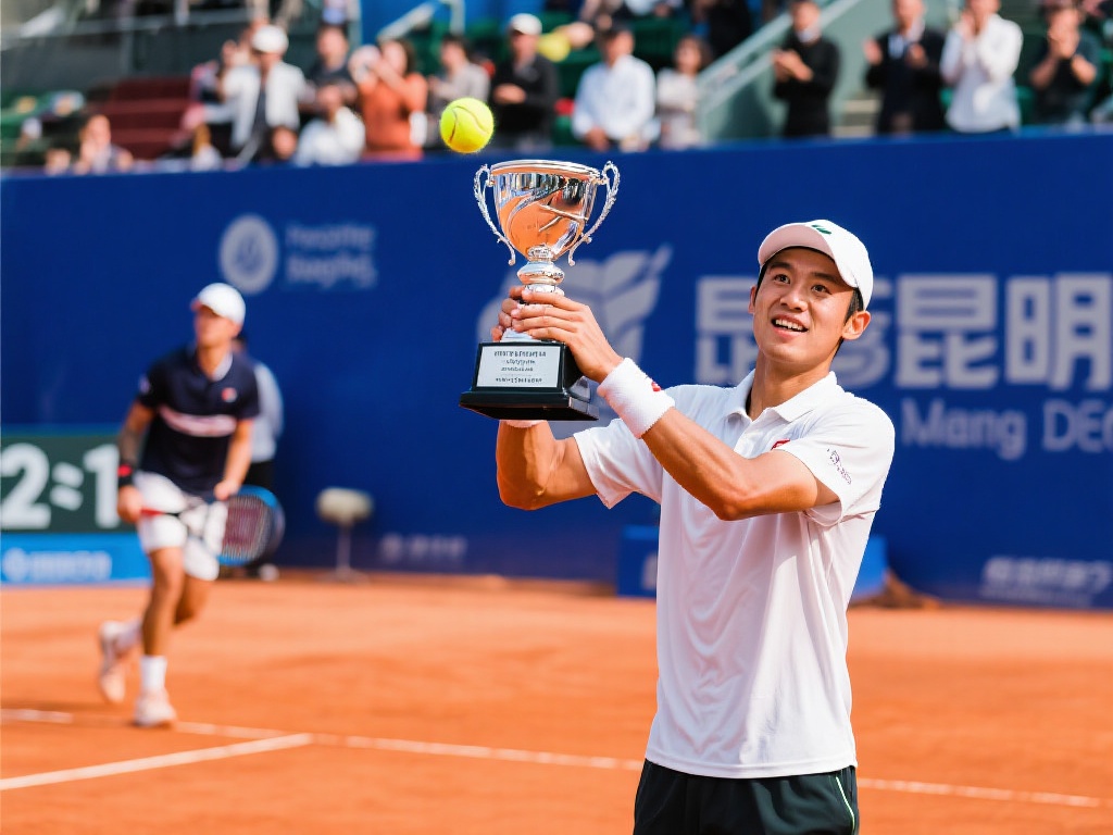 柏衍强势问鼎昆明网球公开赛男单冠军 决赛中,面对实力强劲的对手,柏衍更是发挥
