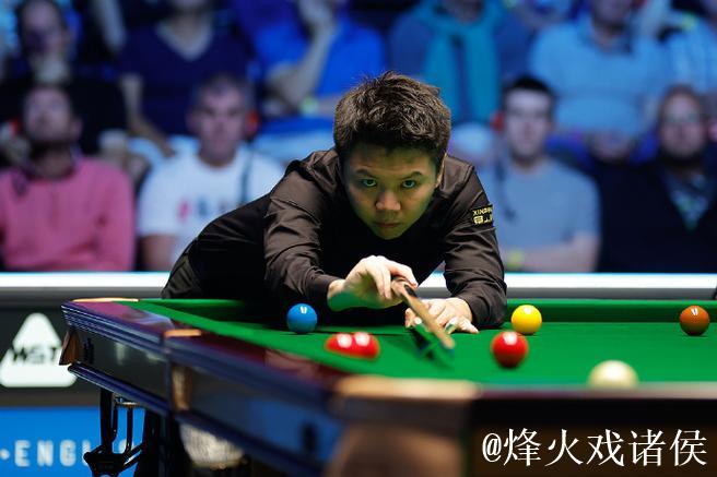 周跃龙4-2反超霍金斯 闯入斯诺克英格兰公开赛八强 周跃龙4-2反超霍金斯 闯入斯诺克英格兰公开赛八强